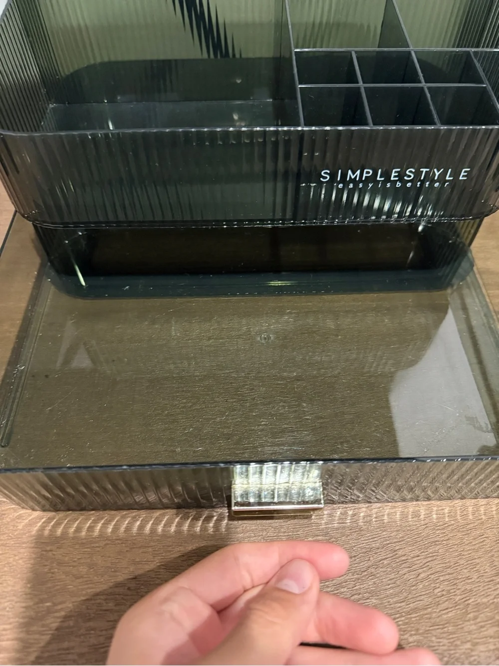 Multi-Compartment Makeup Organizer
